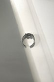 画像4: SILVER925 レイヤーノットリング /シルバー  (4)