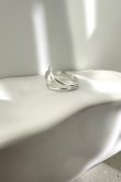 画像4: SILVER925 ホローラインアラウンドオーバルリング /シルバー  (4)