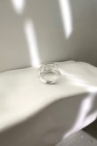 画像3: SILVER925 ホローラインアラウンドオーバルリング /シルバー  (3)