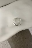 画像5: SILVER925 ホローラインアラウンドオーバルリング /シルバー  (5)