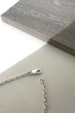 画像3: SILVER925 カットアズキチェーンブレスレット /シルバー  (3)