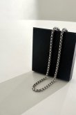 画像2: ステンレス ラウンドボックスチェーンブレスレット/シルバー (2)