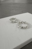 画像3: SILVER925 3.8mm幅 カットロープチェーンリング /シルバー  (3)