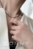 画像2: SILVER925×ステンレス トリプルスタッキングリング /シルバー×ゴールド (2)