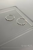画像2: SILVER925 ムービング10ボールサークルリング/シルバー  (2)