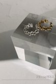 画像2: SILVER925 イレギュラーオーバルラインイヤーカフ (2)