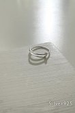 画像1: SIlVER925 アジャスタースタッキングリング /シルバー  (1)