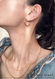 画像10: ステンレス スクリューチェーンネックレス (10)