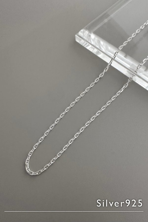 画像2: SILVER925 ロロマリーナチェーンネックレス/シルバー (2)