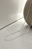 画像3: SILVER925 0.9mm幅 ボックスチェーンネックレス (3)