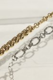 画像6: ステンレス 6mm幅 ハーフフォックステールチェーンブレスレット 18cm (6)