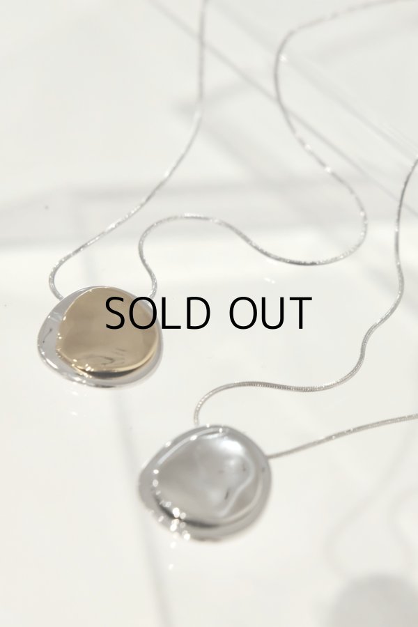 画像8: ステンレス アンイーブンプレートトップネックレス (8)