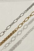 画像4: ステンレス 6mm幅 ハーフフォックステールチェーンブレスレット 18cm (4)