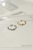 画像1: SIlVER925 アズキチェーンチェーンイヤーカフ (1)