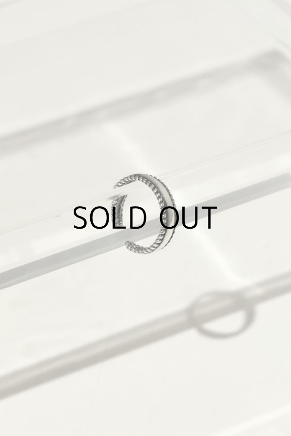 画像5: SILVER925 ノッチヘムライン＆スムーズリング /シルバー (5)