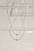 画像4: SILVER925 5mmトップ ボール＆ボールステーションチェーンネックレス /シルバー (4)
