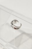 画像7: SILVER925 アンイーブンウェーブプレートリング /シルバー (7)