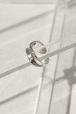 画像9: SILVER925 アンイーブンウェーブプレートリング /シルバー (9)