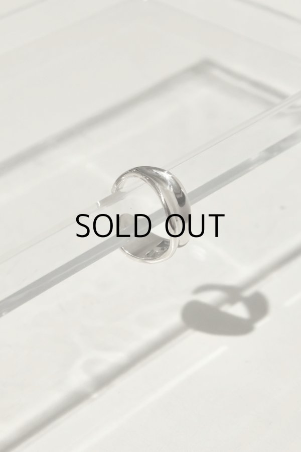 画像8: SILVER925 アンイーブンウェーブプレートリング /シルバー (8)