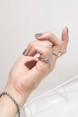 画像2: SILVER925 ノッチヘムライン＆スムーズリング /シルバー (2)