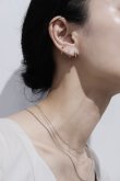 画像6: SILVER925 ドロップフープピアス /シルバー (6)
