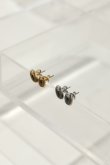 画像4: ステンレス ダブルビーンズスタッドピアス  (4)