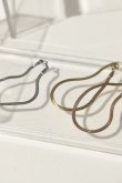 画像4: ステンレス ヘリンボーンチェーンブレスレット (4)