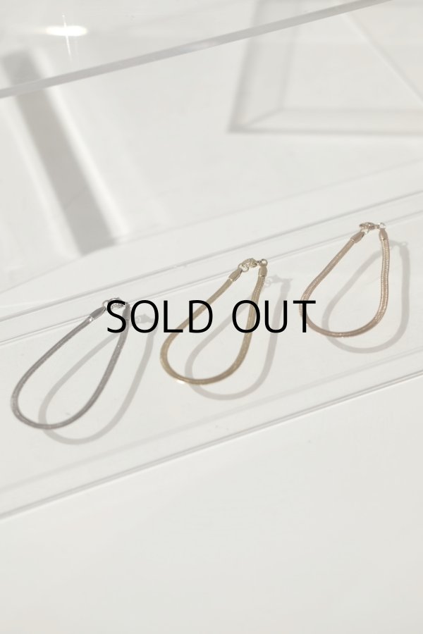 画像6: ステンレス ヘリンボーンチェーンブレスレット (6)