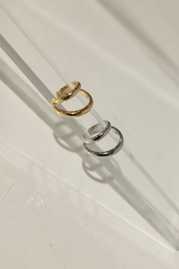 画像3: SILVER925 レイヤーダブルラインイヤーカフ (3)