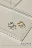 画像1: SILVER925 レイヤーダブルラインイヤーカフ (1)