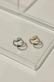 画像4: SILVER925 レイヤーダブルラインイヤーカフ (4)