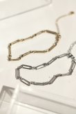 画像6: ステンレス コネクティッドアズキチェーンブレスレット (6)