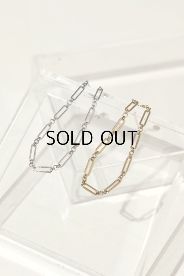 画像4: ステンレス コネクティッドアズキチェーンブレスレット (4)