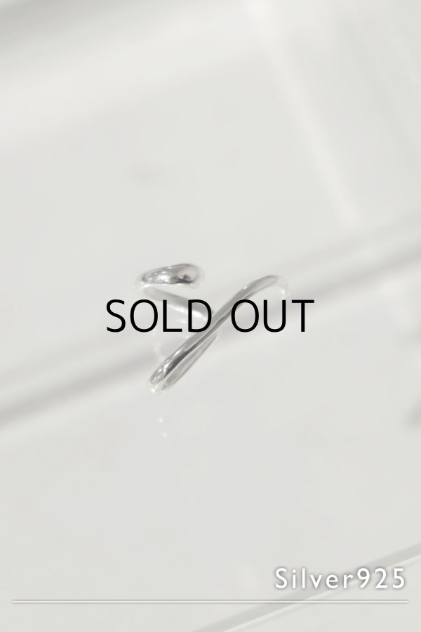 画像3: SILVER925 ラップダブルラインイヤーカフ (3)