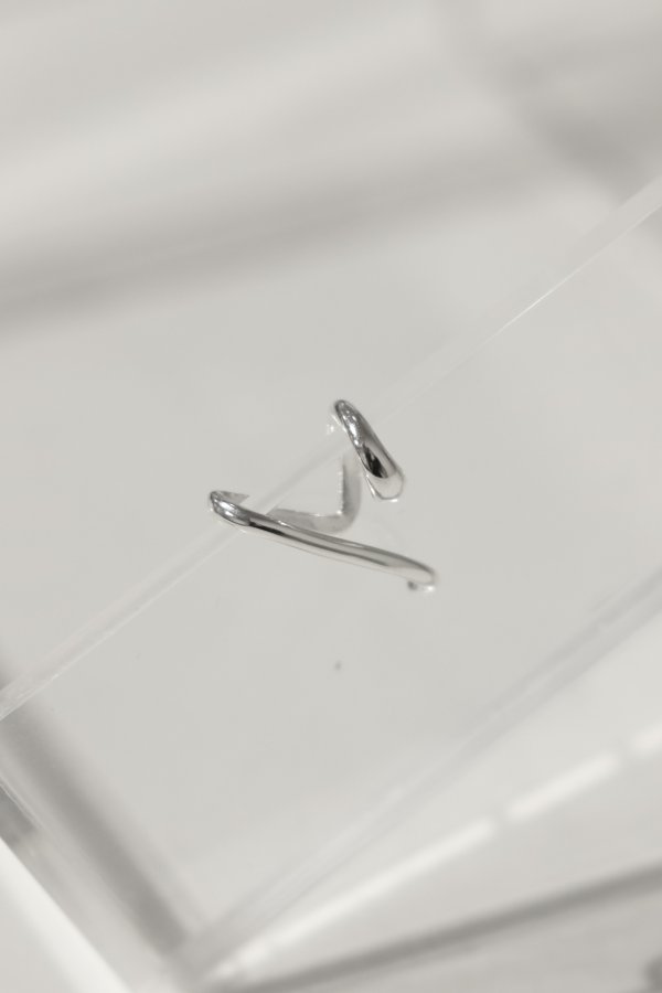 画像5: SILVER925 ラップダブルラインイヤーカフ (5)