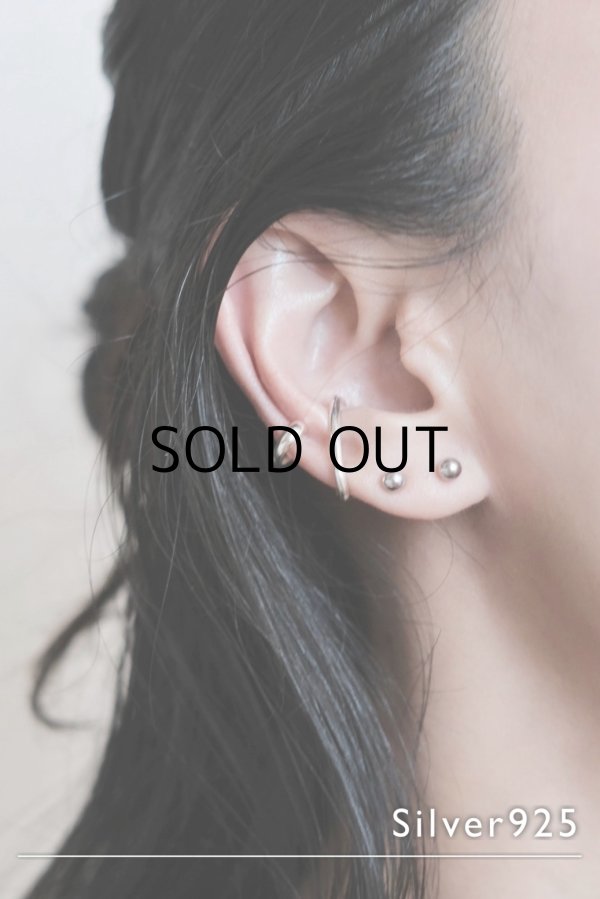 画像1: SILVER925 ラップダブルラインイヤーカフ (1)