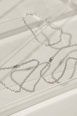画像7: SILVER925 カットアズキチェーンブレスレット /シルバー (7)