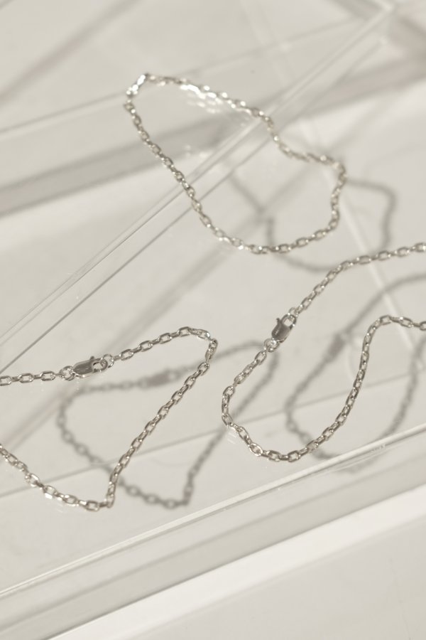 画像6: SILVER925 カットアズキチェーンブレスレット (6)