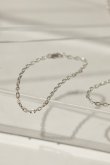 画像6: SILVER925 カットアズキチェーンブレスレット /シルバー (6)