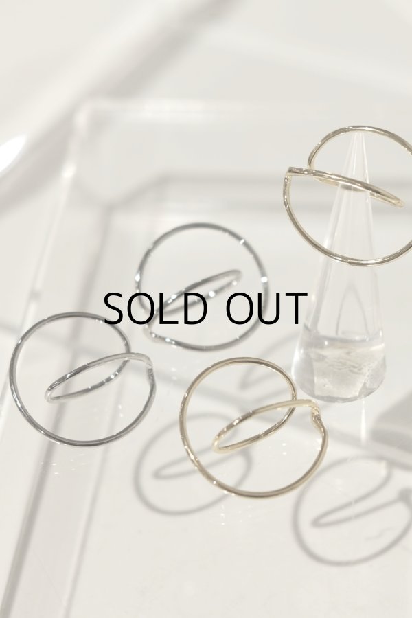 画像3: クロスフープイヤーカフ (3)