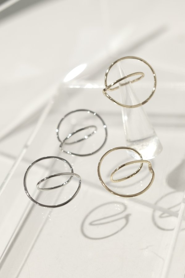 画像2: クロスフープイヤーカフ (2)