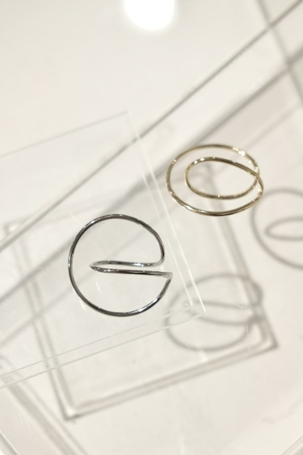 画像4: クロスフープイヤーカフ (4)