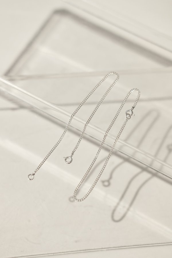 画像3: SILVER925 1.5mm幅 キヘイチェーンブレスレット /シルバー[BL402-S] (3)