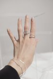 画像9: ▶︎ SILVER925 ホローラインアラウンドオーバルリング /シルバー  (9)