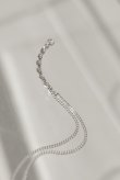 画像4: SILVER925 2.7mm ロープスウィッチWキヘイブレスレット17.5cm /シルバー (4)