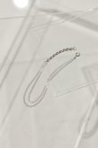 画像2: SILVER925 2.7mm ロープスウィッチWキヘイブレスレット17.5cm /シルバー (2)