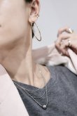画像2: ▶︎ ステンレス ボールトップ ボールチェーンネックレス/シルバー  (2)