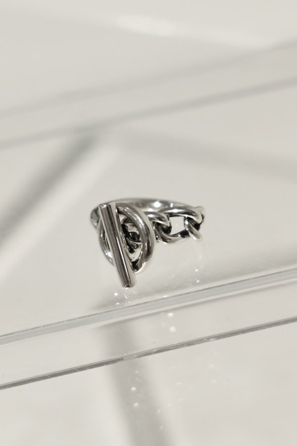 画像3: マンテルバーチェーンリング /シルバー  (3)