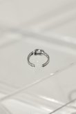 画像3: SILVER925 レイヤーノットリング /シルバー  (3)