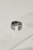 画像5: SILVER925 4ラインリング (5)